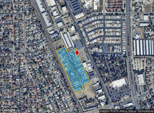 6406 Danny Dr, Stockton, CA Parcel Map