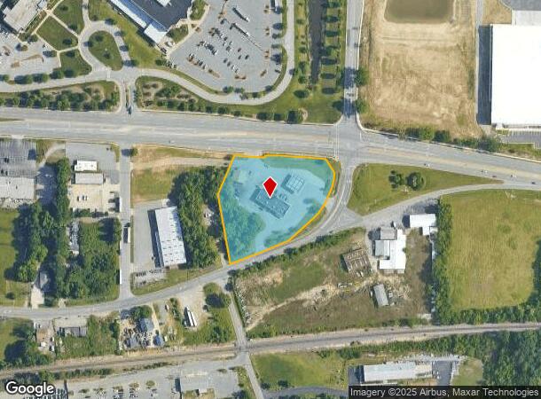  3602 E Wendover Ave, Greensboro, NC Parcel Map