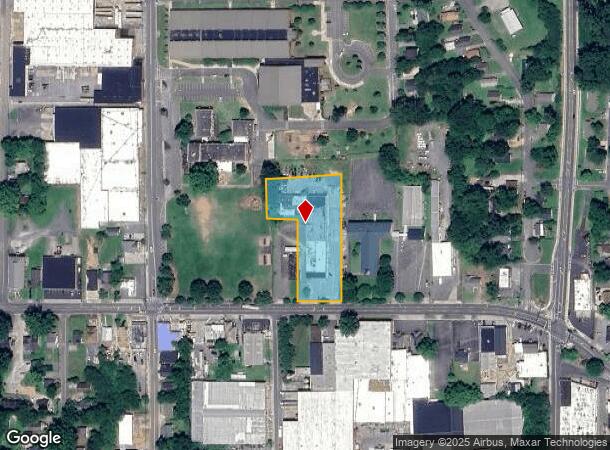  911 E Morris St, Dalton, GA Parcel Map