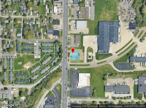  1287 S Arlington St, Akron, OH Parcel Map