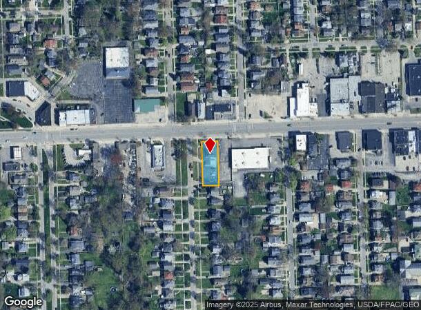  1163 W Sylvania Ave, Toledo, OH Parcel Map