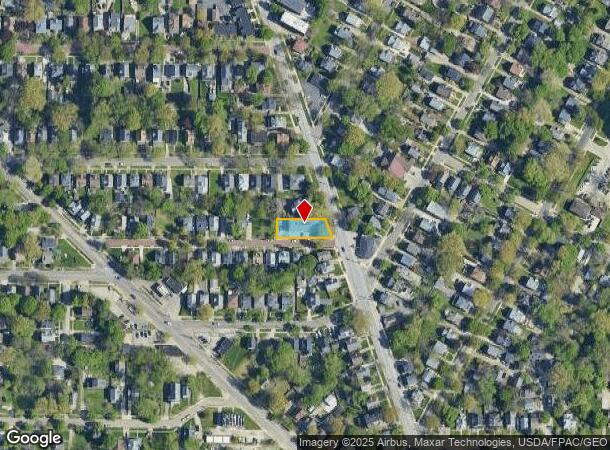  172 S Portage Path, Akron, OH Parcel Map
