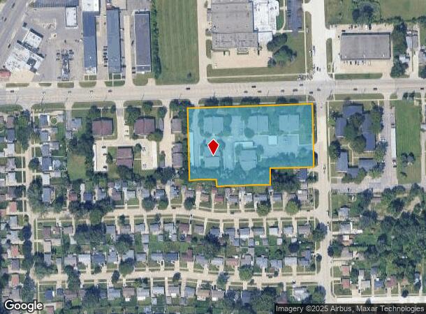  18600 E 14 Mile Rd, Fraser, MI Parcel Map