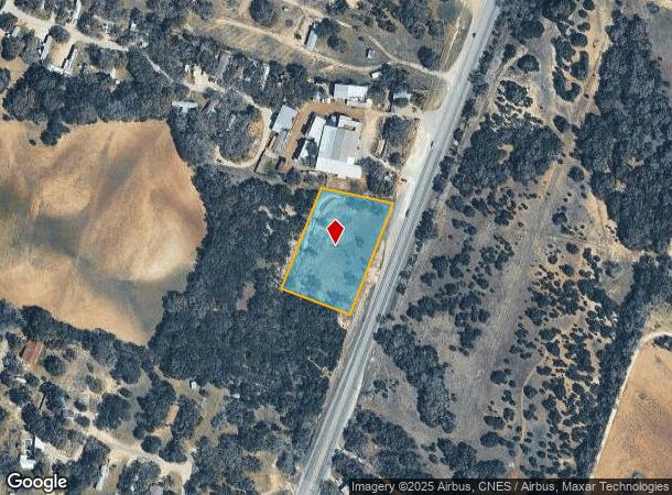  1700 Main St, Blanco, TX Parcel Map