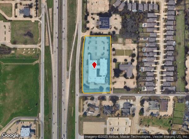  4201 William D Tate Ave, Grapevine, TX Parcel Map