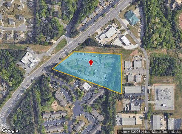 2775 Castleberry Rd, Cumming, GA Parcel Map