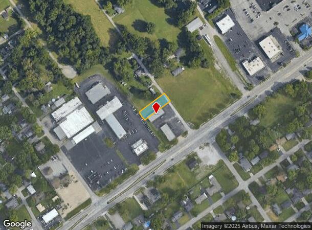  1409 Ryan Ln, Clarksville, IN Parcel Map