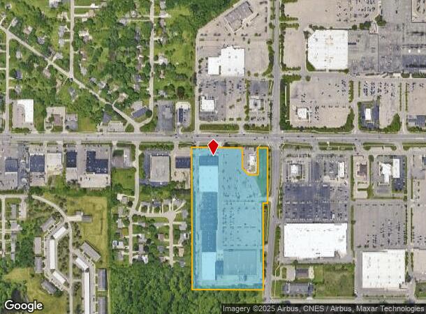 5843 W Saginaw Hwy, Lansing, MI Parcel Map