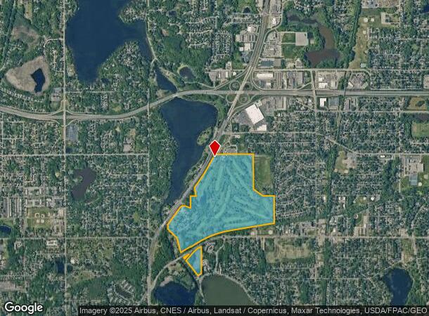  2166 Maplewood Dr N, Saint Paul, MN Parcel Map