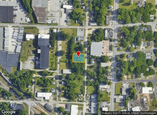  414 Ennis St, High Point, NC Parcel Map