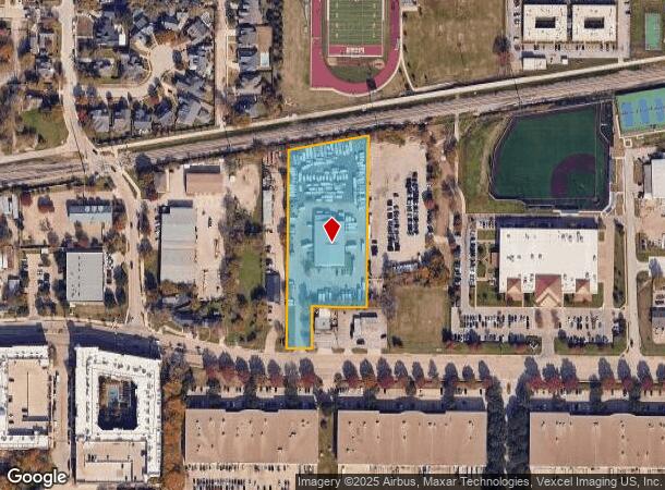 617 E Dallas Rd, Grapevine, TX Parcel Map