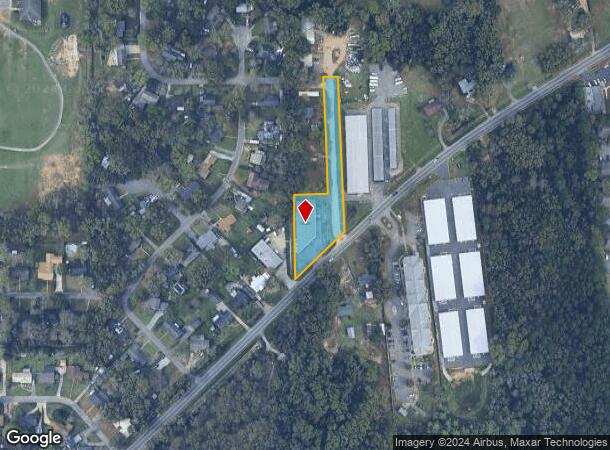  5858 Old Pascagoula Rd, Mobile, AL Parcel Map