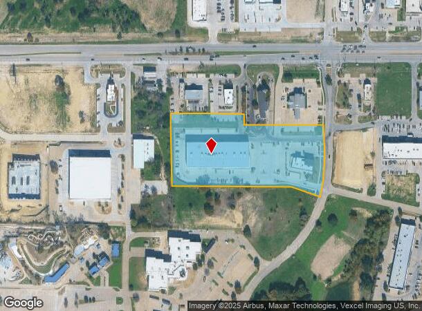 2010 Cinema Dr, Hudson Oaks, TX Parcel Map