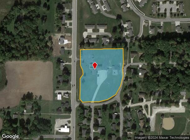  706 N Orange St, Albion, IN Parcel Map