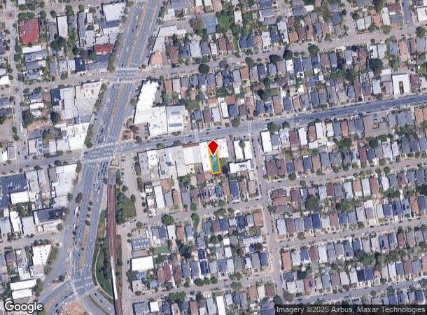  1866 Alcatraz Ave, Berkeley, CA Parcel Map