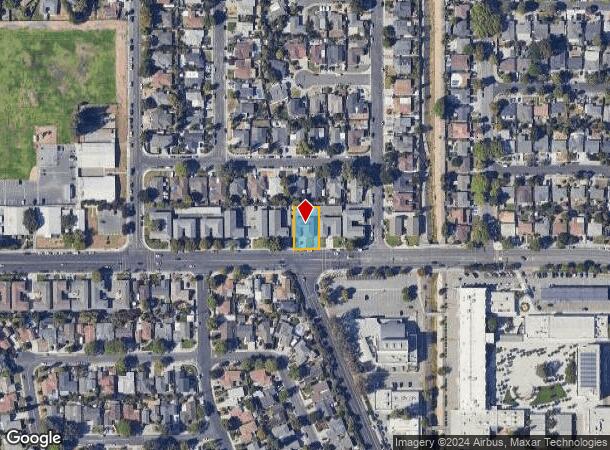  3351 Monroe St, Santa Clara, CA Parcel Map