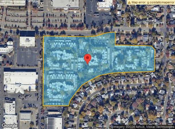  3644 Kings Way, Sacramento, CA Parcel Map