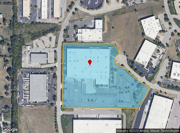 23501 W 84Th St, Lenexa, KS Parcel Map