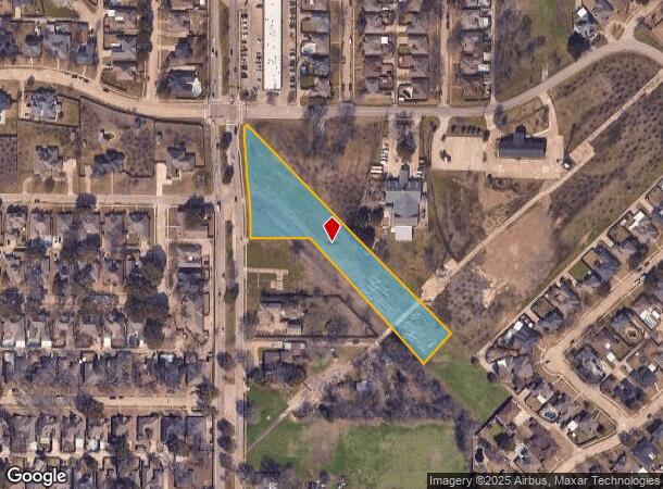  2040 Rowlett Rd, Rowlett, TX Parcel Map