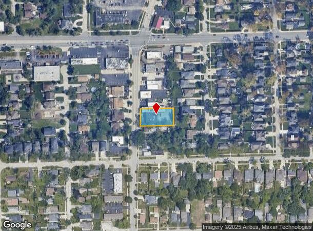 257 N West Ave, Elmhurst, IL Parcel Map