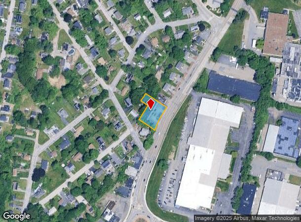  12 Boylston St, Worcester, MA Parcel Map