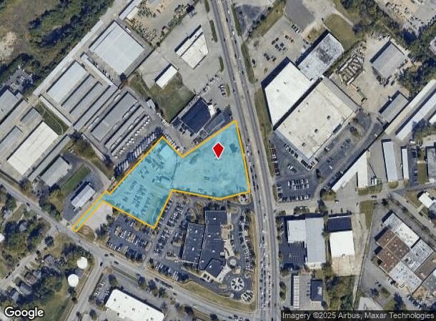  1230 E New Circle Rd, Lexington, KY Parcel Map