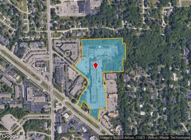  31440 Northwestern Hwy, Farmington Hills, MI Parcel Map