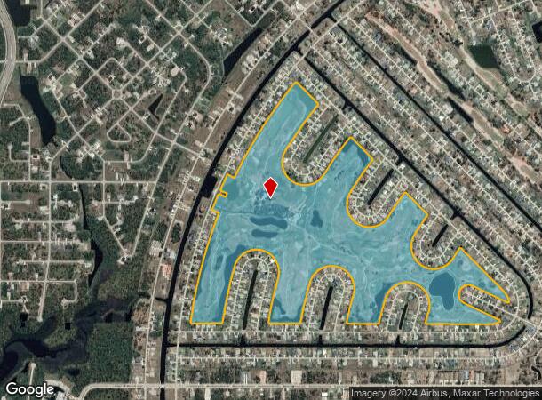  266 Rotonda Cir, Rotonda West, FL Parcel Map