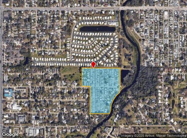 3100 Hawthorne St, Sarasota, FL Parcel Map