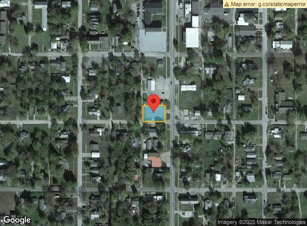  525 S Mekusukey Ave, Wewoka, OK Parcel Map