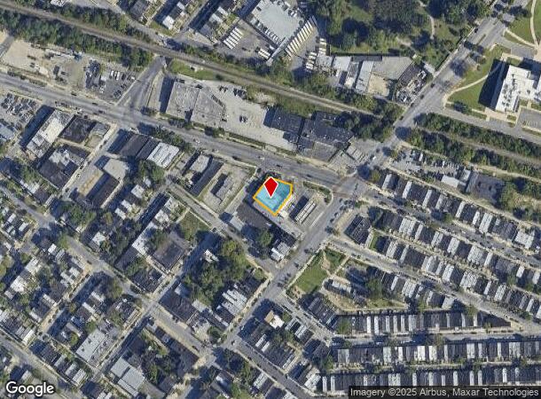 1301 E 25Th St, Baltimore, MD Parcel Map