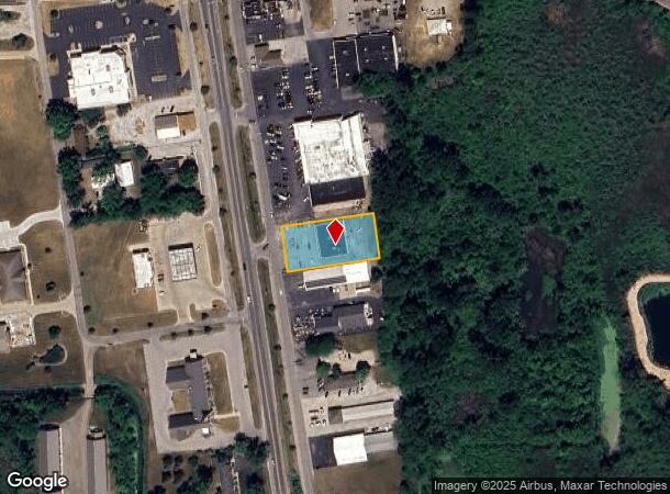 734 S Huntington St, Syracuse, IN Parcel Map