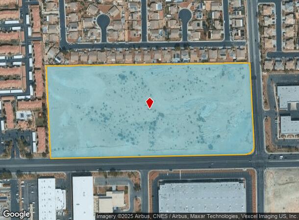 1020 W Cheyenne Ave, North Las Vegas, NV Parcel Map