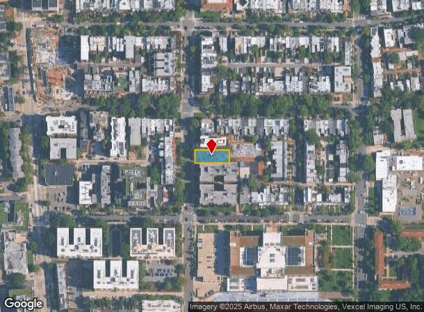  2523 13Th St Nw, Washington, DC Parcel Map