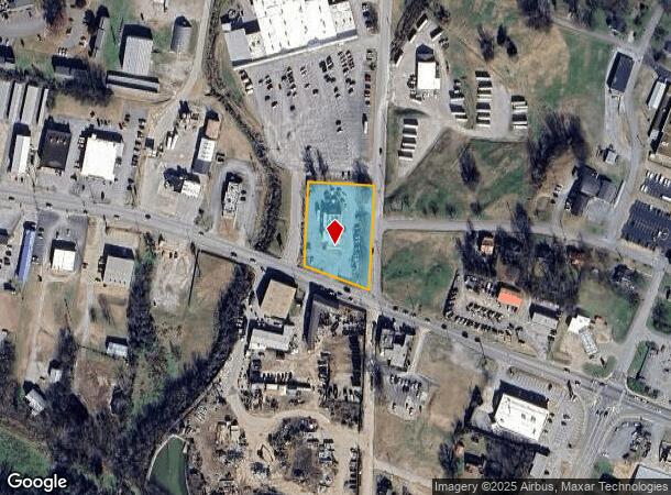  812 W College St, Pulaski, TN Parcel Map