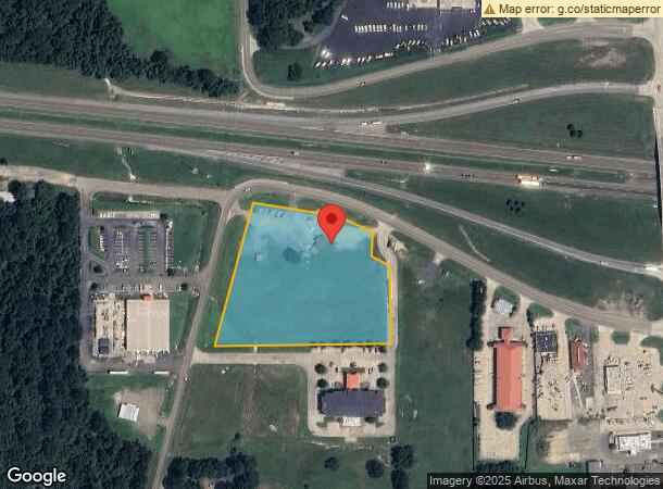  1016 N Center St, New Boston, TX Parcel Map