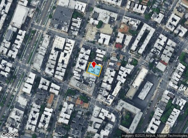  2395 Tiebout Ave, Bronx, NY Parcel Map