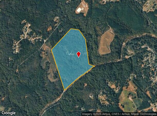  415 Silver Creek Rd, Central, SC Parcel Map