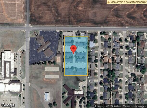  2302 W Country Club Blvd, Elk City, OK Parcel Map