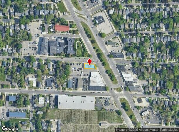 141 W Hazelhurst St, Ferndale, MI Parcel Map