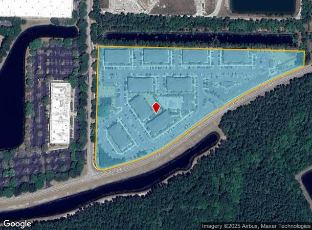  7237 Corklan Dr, Jacksonville, FL Parcel Map