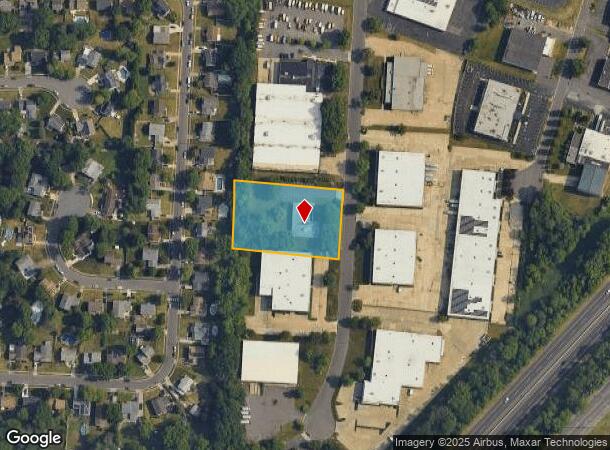 21 Roland Ave, Mount Laurel, NJ Parcel Map