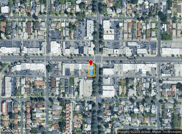 17702 Chatsworth St, Granada Hills, CA Parcel Map