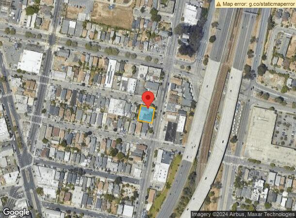  2565 Martin Luther King Jr Way, Oakland, CA Parcel Map