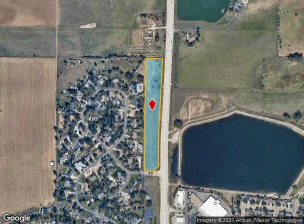 0 N 107Th St, Unincorporated, CO Parcel Map