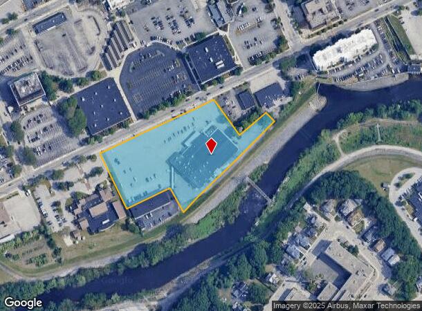 401 Clinton St, Woonsocket, RI Parcel Map