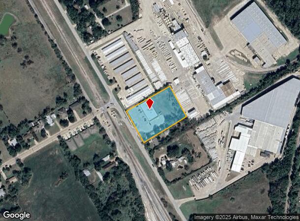 2906 Ne Main St, Ennis, TX Parcel Map