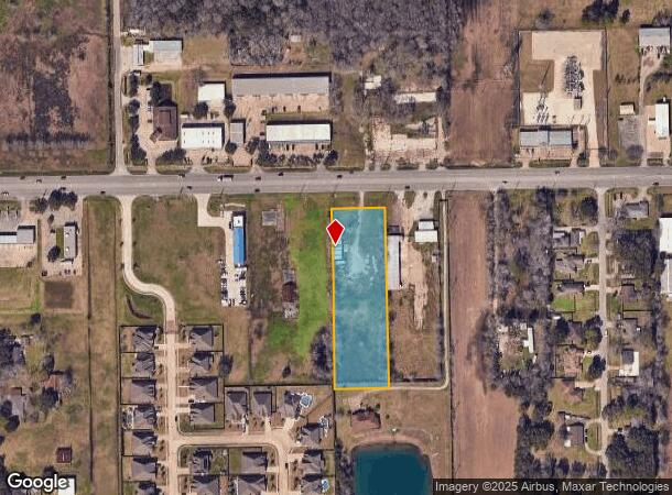 6816 Broadway St, Pearland, TX Parcel Map