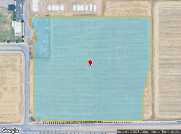 550 S Coffee St, Merced, CA Parcel Map