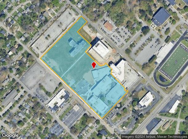  1650 Huron St, Knoxville, TN Parcel Map